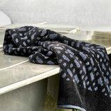 BOSS HOME - MONOGRA BATH SHEET