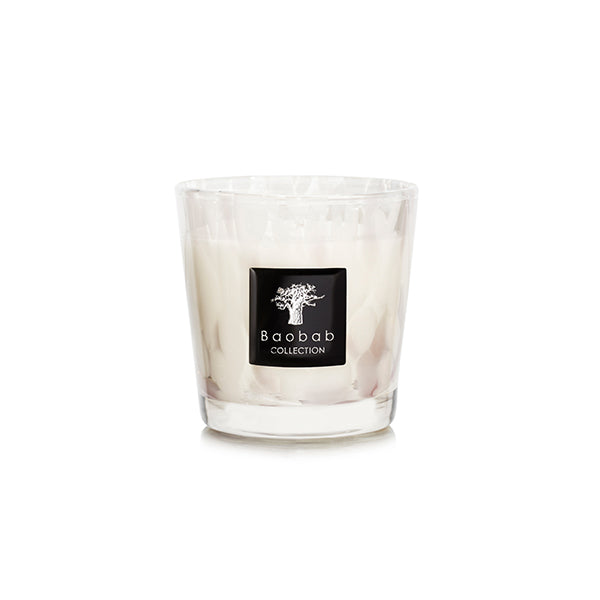 BAOBAB COLLECTION – Scented Candle- White Pearls